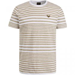 PME Legend Striped T-shirt - beige (Beige)