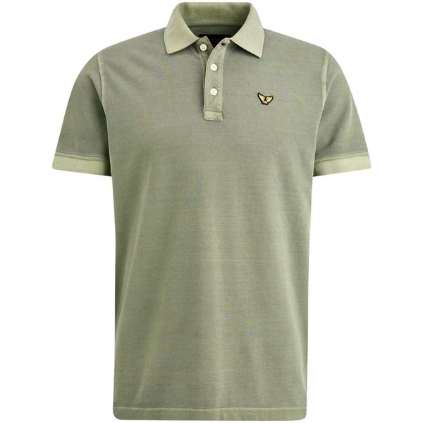 PME Legend Polo shirt with short sleeves - green (Green)