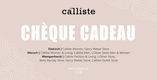 Calliste Chèque cadeau Calliste - orange/vert (00)
