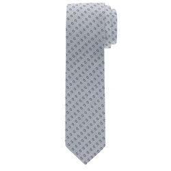 Olymp Krawatte Slim 6,5 cm - grau/blau (11)