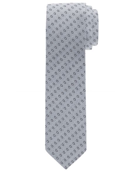 Olymp Krawatte Slim 6,5 cm - grau/blau (11)