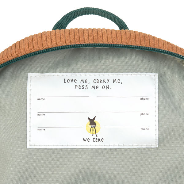 Lässig Backpack - Little Gang - green/brown (Caramel )