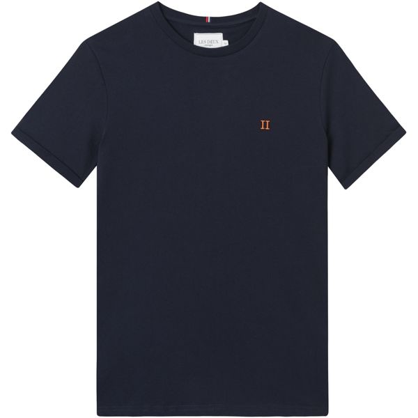 Les Deux T-Shirt - Nørregaard  - bleu (4646)