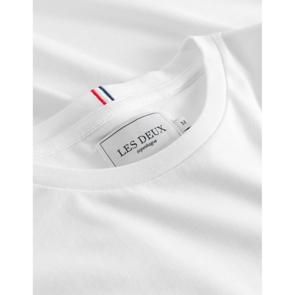 Les Deux T-Shirt - Nørregaard  - white (2020)
