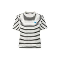 s.Oliver Red Label T-shirt with striped pattern   - black/white (99G2)