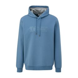 s.Oliver Red Label Hoodie with a logo print - blue (54D1)