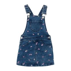 s.Oliver Red Label Pinafore with floral embroidery  - blue (54Z4)