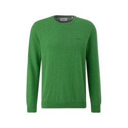 s.Oliver Red Label Knitted sweater with logo embroidery - green (74W0)