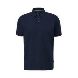 Q/S designed by Basic style polo shirt - blue (5884)