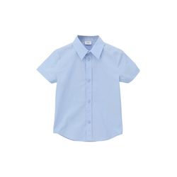 s.Oliver Red Label Kurzarmhemd aus Popeline   - blau (5075)