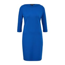 comma Kleid aus Viskosemix - blau (5603)