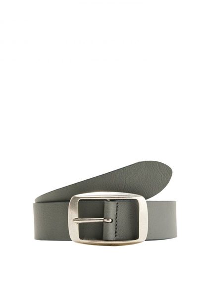 s.Oliver Red Label Leather waist belt  - green/gray (5271)