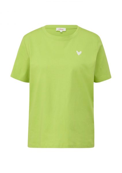 s.Oliver Red Label T-shirt coupe ample - vert (74D0)