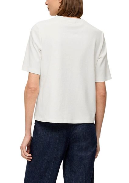 s.Oliver Black Label T-shirt avec imprimé - blanc (02D3)