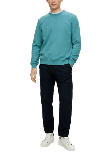 s.Oliver Red Label Sweatshirt with logo print - green/blue (6565)