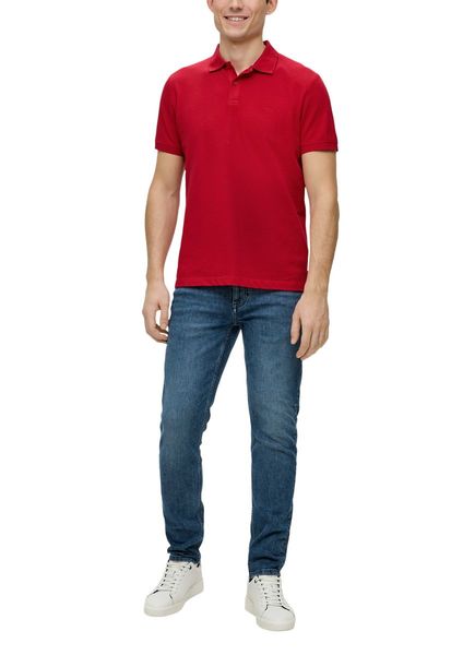 s.Oliver Red Label Cotton polo shirt  - red (3160)