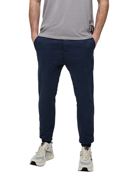Q/S designed by Slim: washed joggers - blue (5884)