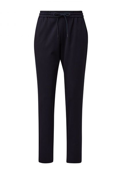 s.Oliver Red Label Relaxed: Joggpant aus Interlockjersey  - blau (5959)
