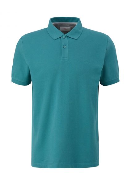 s.Oliver Red Label Poloshirt aus Baumwolle   - blau (6565)