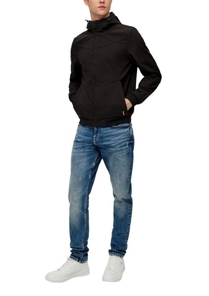 Q/S designed by Hooded jacket with fleece lining   - black (9999)