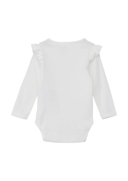 s.Oliver Red Label Blouse body with chiffon ruffles   - white (0100)