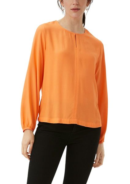 comma Satin blouse  - orange (2400)