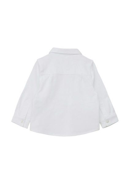 s.Oliver Red Label Shirt with a detachable bow  - white (0100)