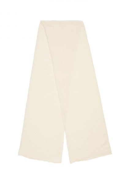 s.Oliver Red Label Scarf with pleats   - beige (8105)