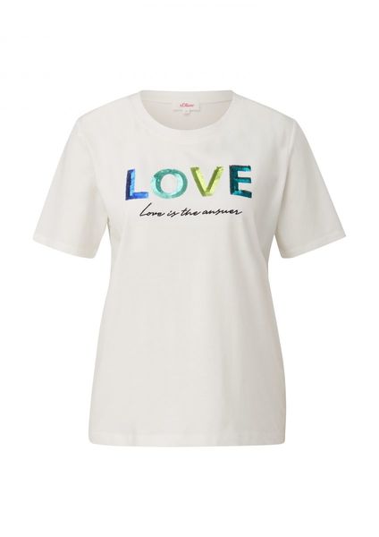 s.Oliver Red Label T-Shirt - blanc (02D1)
