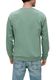 Q/S designed by Sweatshirt with embroidered logo  - green (72L0)