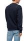 Q/S designed by Sweatshirt with embroidered logo  - blue (58L0)