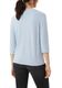 comma CI Knitted sweater with 3/4 sleeves - blue (5063)