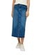 s.Oliver Red Label Denim skirt with walking slit  - blue (54Z6)