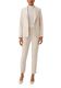 comma Regular fit: trousers with pressed pleats  - beige (8102)