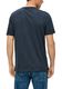 s.Oliver Red Label T-shirt avec structure en fil flammé  - bleu (59W1)