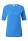 s.Oliver Red Label Jersey T-shirt with a scoop neckline  - blue (5531)