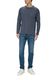 s.Oliver Red Label Long sleeve with flame yarn structure   - blue (5777)
