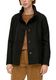 s.Oliver Red Label Jacket with rib knit stand up collar  - black (9999)