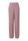 s.Oliver Black Label Regular: Wide leg trousers made of viscose - pink (41B1)