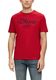 s.Oliver Red Label T-shirt avec label imprimé - rouge (31D1)
