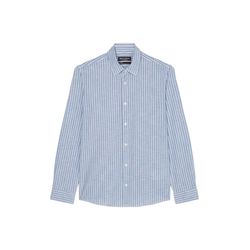 Marc O'Polo Regular fit: striped shirt - blue (C87)