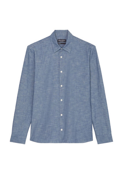 Marc O'Polo Organic cotton shirt   - blue (M07)