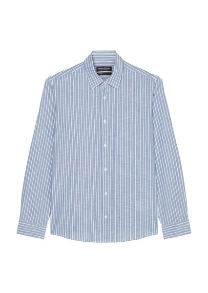 Marc O'Polo Regular fit: striped shirt - blue (C87)