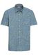 Camel active Shortsleeve shirt with allover-print - blue (40)