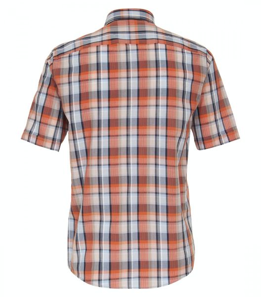 Casamoda Casual shirt - orange/blue (450)