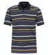 Casamoda Polo-Shirt mit Streifen - blau (108)