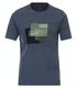 Casamoda T-Shirt mit Frontprint  - blau (126)