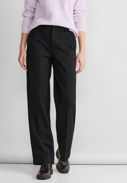 Street One Casual Fit pantalon - noir (10001)