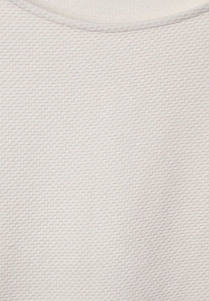 Street One T-shirt structuré - blanc (14451)