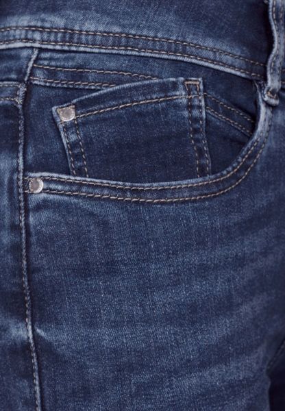 Street One Slim Fit indigo Jeans - blau (15705)